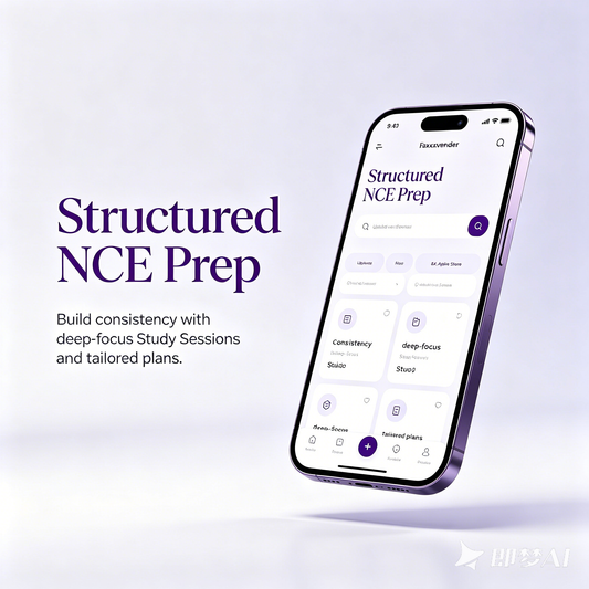 Proxima NCE Prep 2026 | National Counselor Exam Practice Tests, Qbank & Flashcards